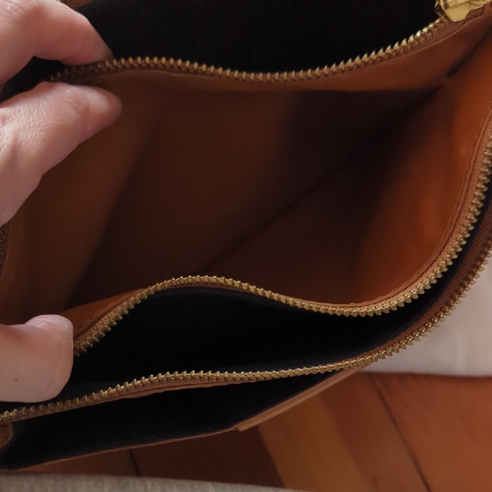 Opening Ceremony Tan Leather Satchel Bag - Picture 9 of 16
